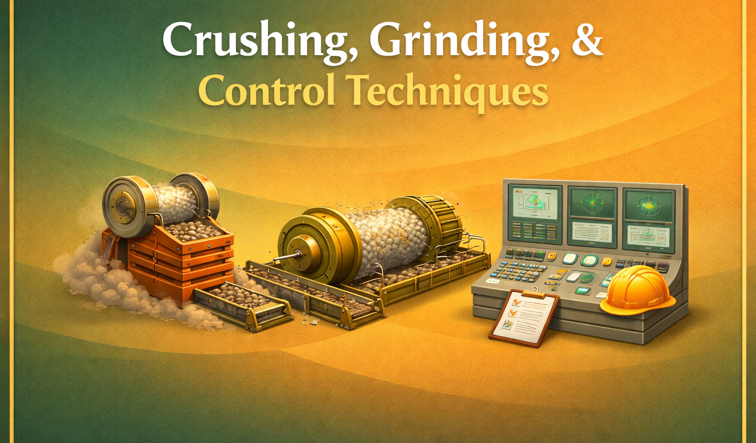 Crushing, Grinding, & Control Techniques