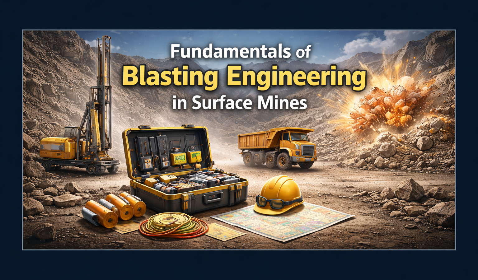 Fundamentals of Blasting Engineering in Surface Mines