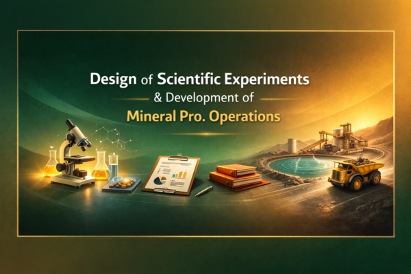 Design of Scientific Experiments & Development of Mineral Pro. Operations