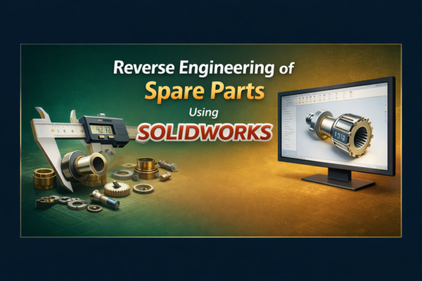 Reverse Engineering of Spare Parts Using SOLIDWORKS