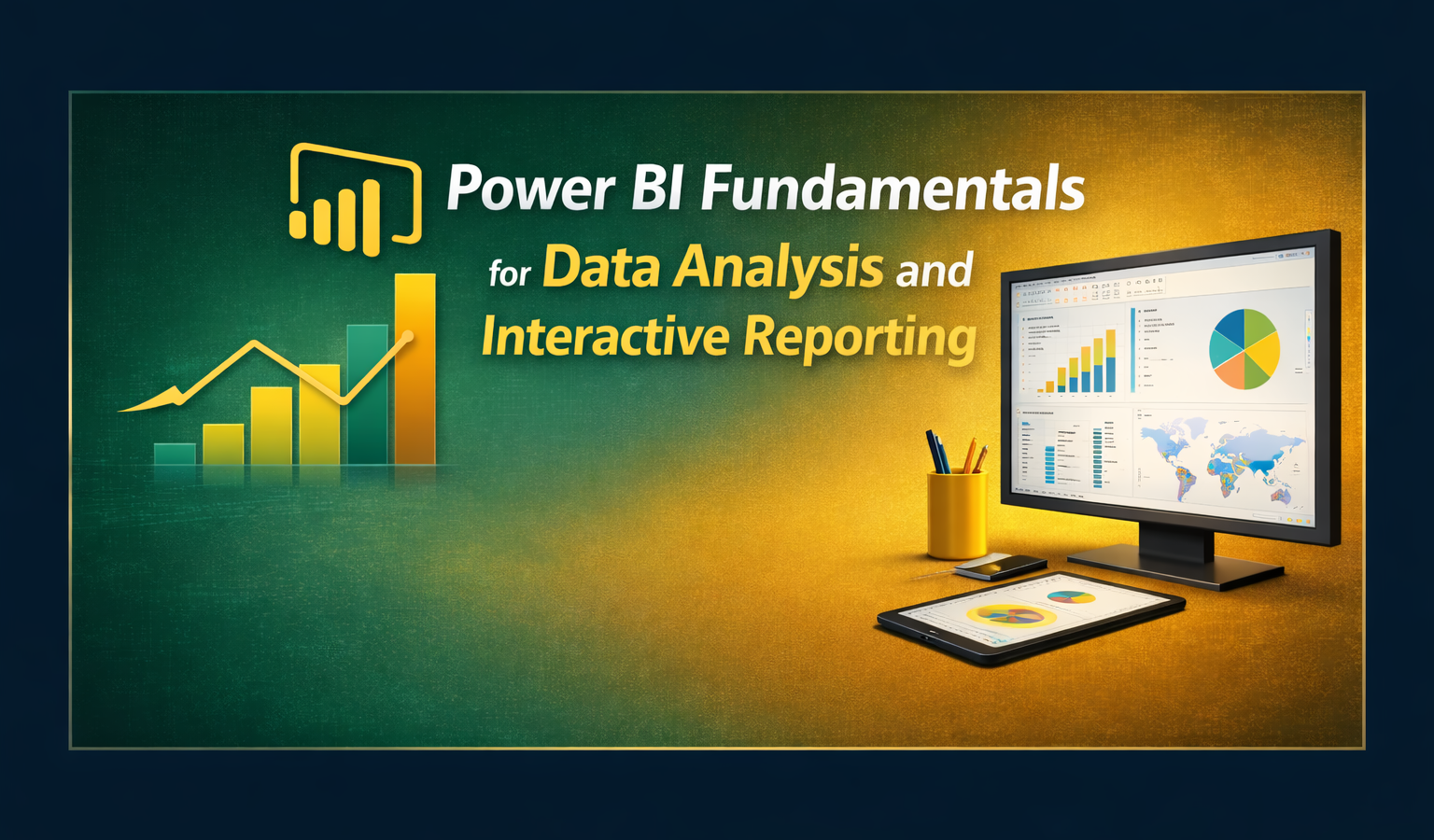 Power BI Fundamentals for Data Analysis and Interactive Reporting