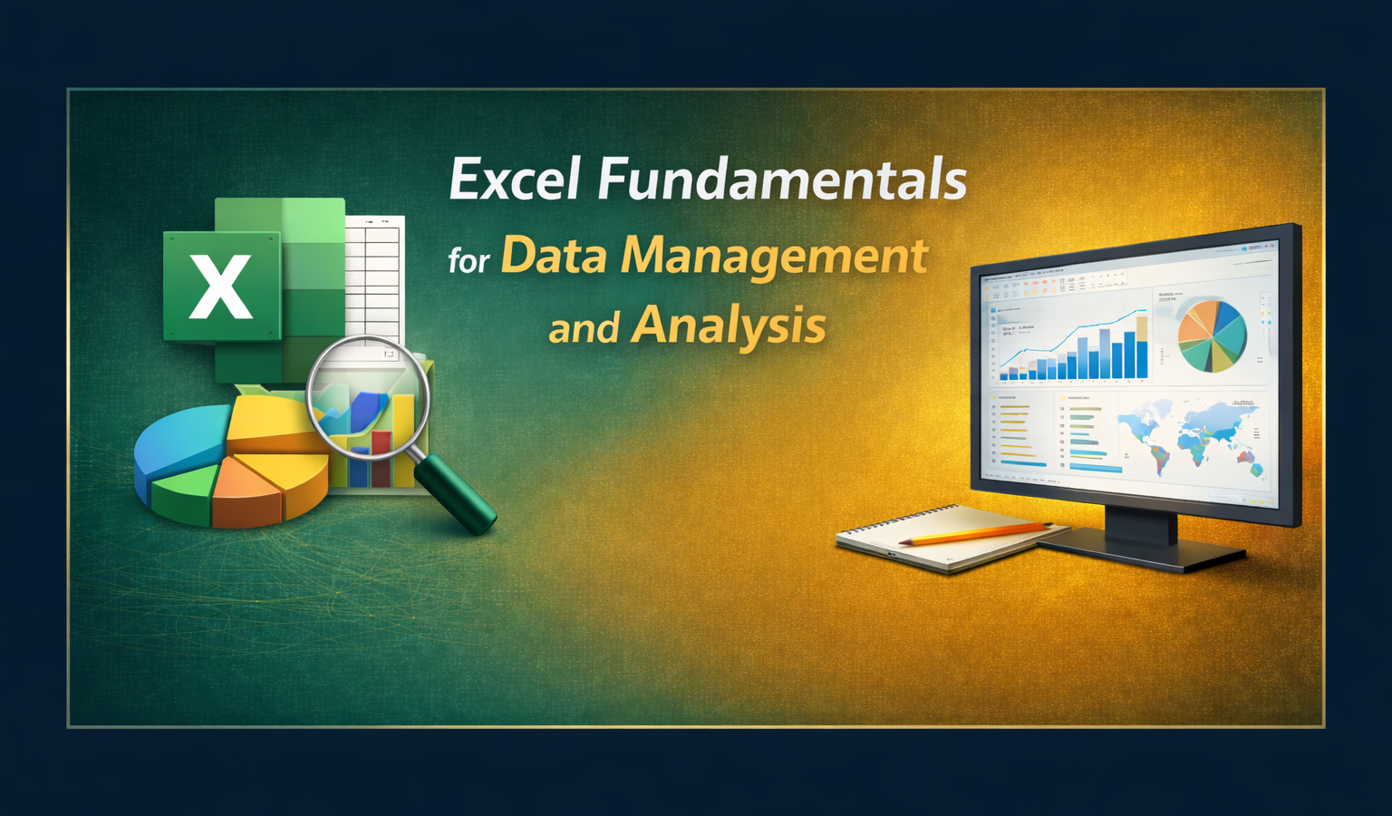 Excel Fundamentals for Data Management and Analysis