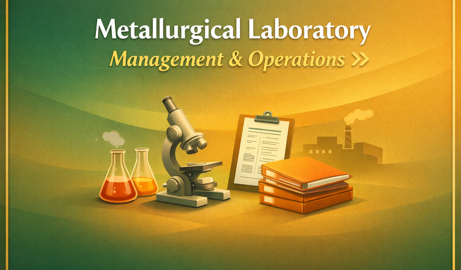 Metallurgical Laboratory Management & Operations